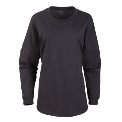 Women's Pom Pom Long Sleeve Jersey T-Shirt Thumbnail