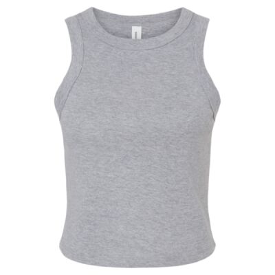 Women's Micro Rib Racer Tank Thumbnail