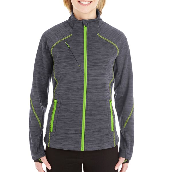 Women's Flux Mélange Bonded Fleece Jacket Thumbnail