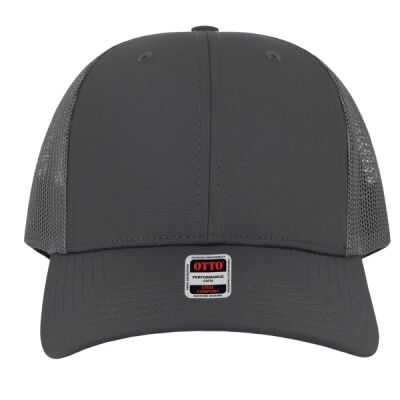 OTTO CAP 6 Panel Low Profile Mesh Back Trucker Hat Thumbnail