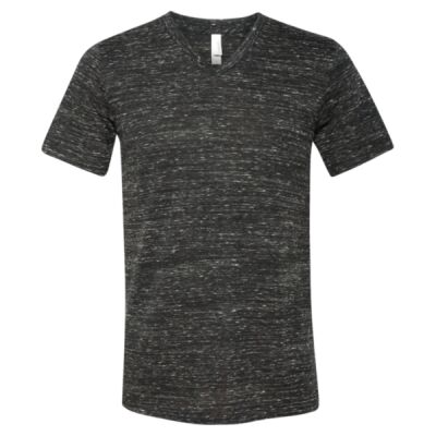Unisex Textured Jersey V-Neck Tee Thumbnail