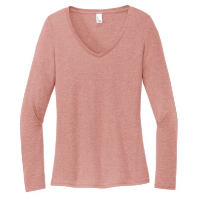 Women's Perfect Tri ® Long Sleeve V Neck Tee Thumbnail