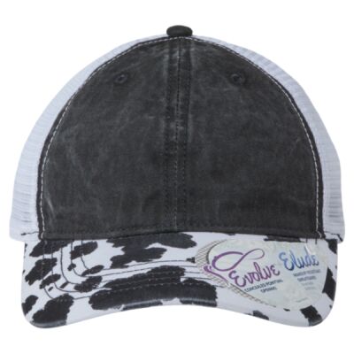 Women's Printed Bill with Mesh Back Cap Thumbnail