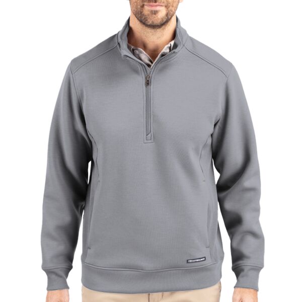 Cutter & Buck Roam Eco Recycled Quarter Zip Mens Pullover Thumbnail