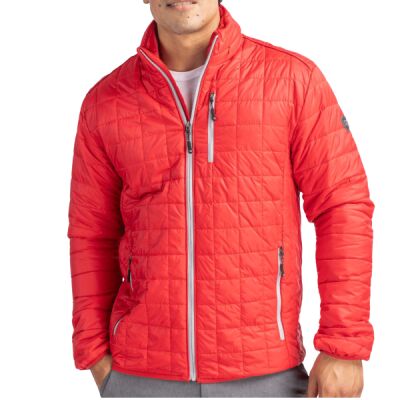 Cutter & Buck Rainier PrimaLoft Mens Eco Insulated Full Zip Puffer Jacket Thumbnail