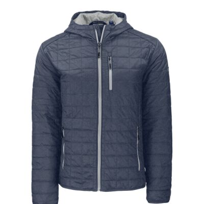 Cutter & Buck Rainier Primaloft Eco Mens Full Zip Hooded Jacket Thumbnail