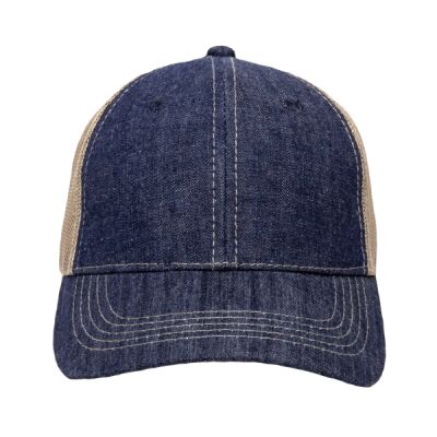 Heavy Washed Denim Mesh Back Thumbnail