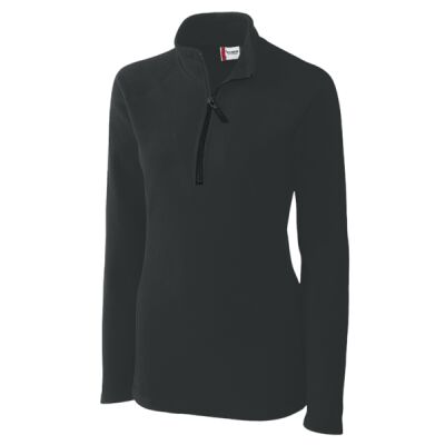 Clique Summit Performance Fleece Half Zip Womens Pullover Jacket Thumbnail