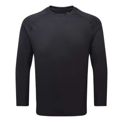 Unisex Panelled Long Sleeve Tech T-Shirt Thumbnail