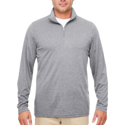 Men's Cool & Dry Heathered Performance Quarter-Zip Pullover Thumbnail