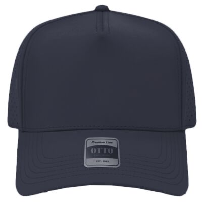 OTTO CAP® Club Collection 5 Panel Mid Profile Perforated Cap Thumbnail