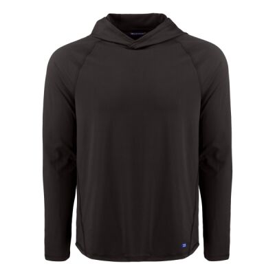Cutter & Buck Prospect Recycled Featherlight Stretch Mens Big & Tall Hooded Pullover Thumbnail