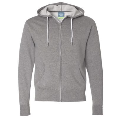 Unisex Lightweight Full-Zip Hooded Sweatshirt Thumbnail