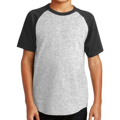 Youth Short Sleeve Colorblock Raglan Jersey Thumbnail