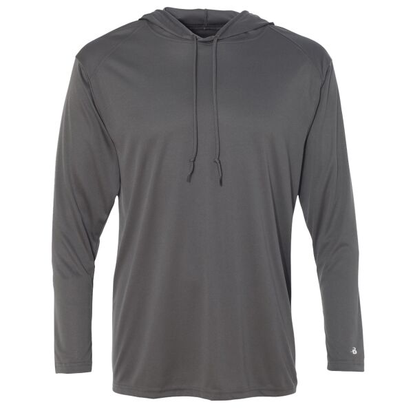 Unisex B-Core Hooded Long Sleeve T-Shirt Thumbnail