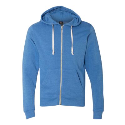 Men's Triblend Full-Zip Hooded Sweatshirt Thumbnail