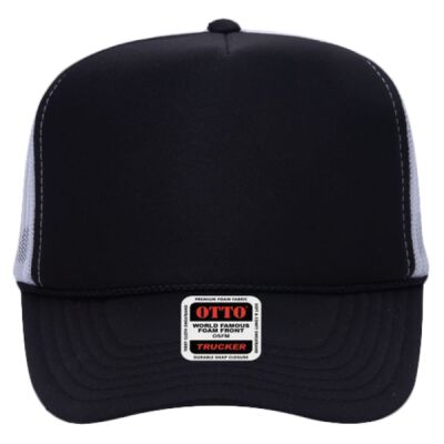 OTTO CAP Camouflage 5 Panel High Crown Mesh Back Trucker Hat Thumbnail