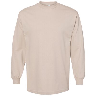 Unisex Heavyweight Cotton Long Sleeve Tee Thumbnail
